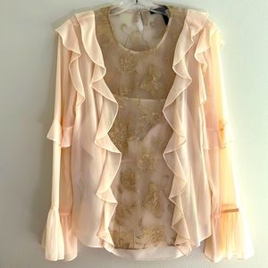 BCBGMAXAZRIA GURL! Beautiful design! Size Medium! Wore ONE Time! Perfect piece!